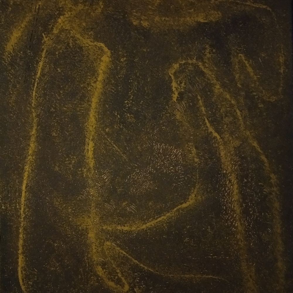 Abstract painting on canvas